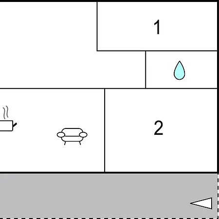 2 Bedroom Cozy In Apartman *