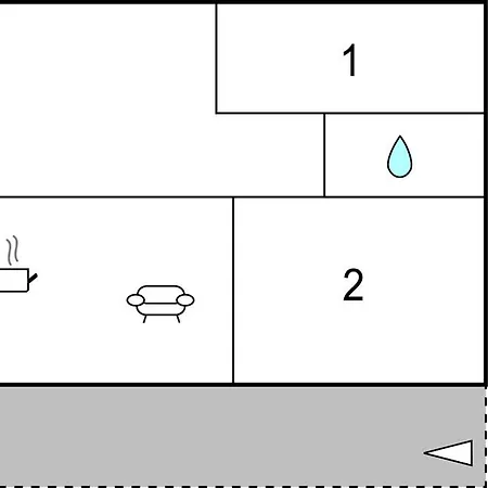 2 Bedroom Cozy In Apartman *